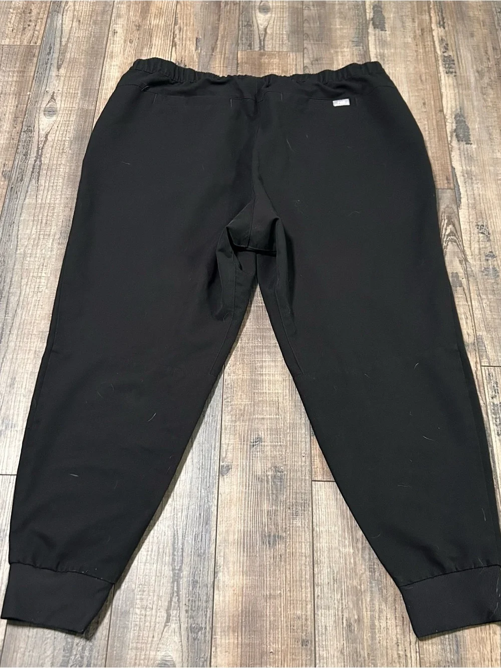 Men’s Figs Scrub Pants XXL Short Tansen Jogger Scrubs Black Technical Collection